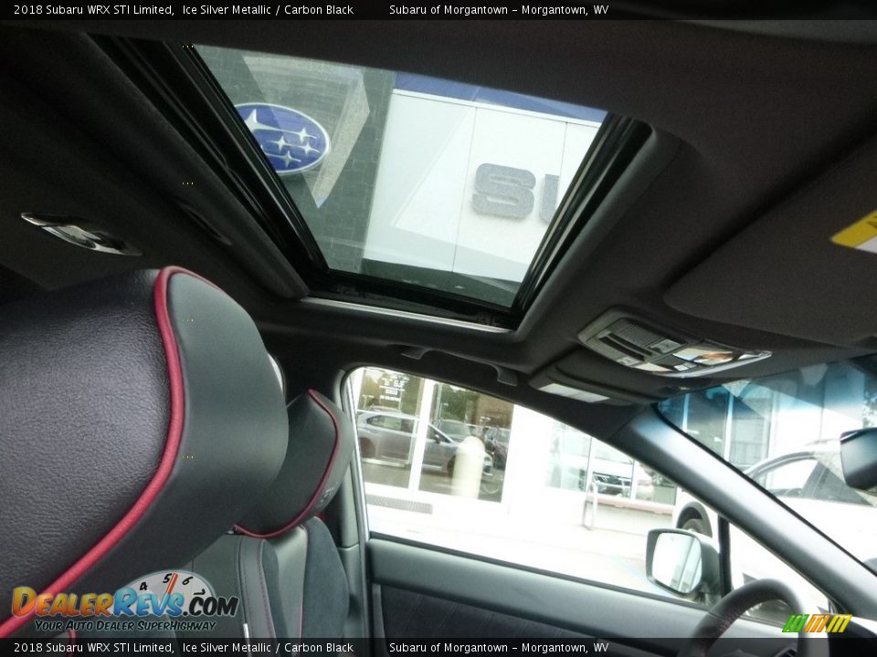 2018 Subaru WRX STI Limited Ice Silver Metallic / Carbon Black Photo #11