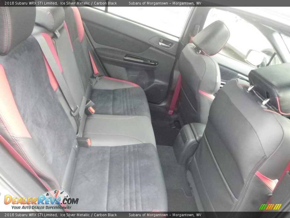 2018 Subaru WRX STI Limited Ice Silver Metallic / Carbon Black Photo #12