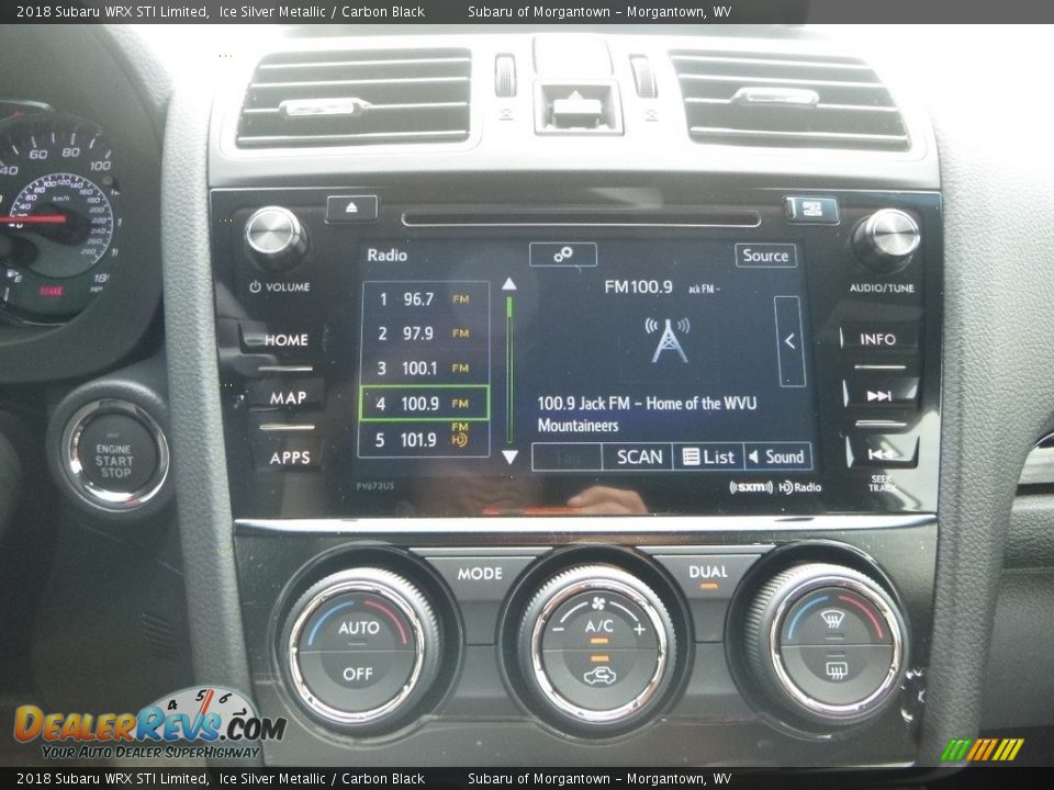 2018 Subaru WRX STI Limited Ice Silver Metallic / Carbon Black Photo #16