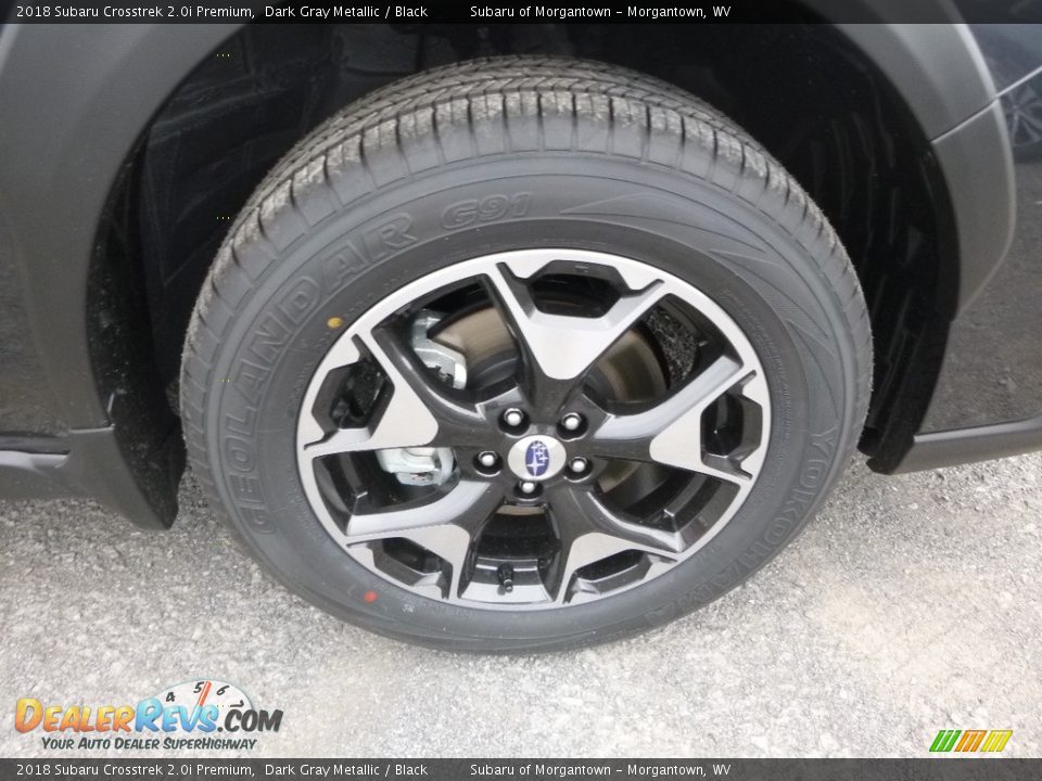 2018 Subaru Crosstrek 2.0i Premium Dark Gray Metallic / Black Photo #2