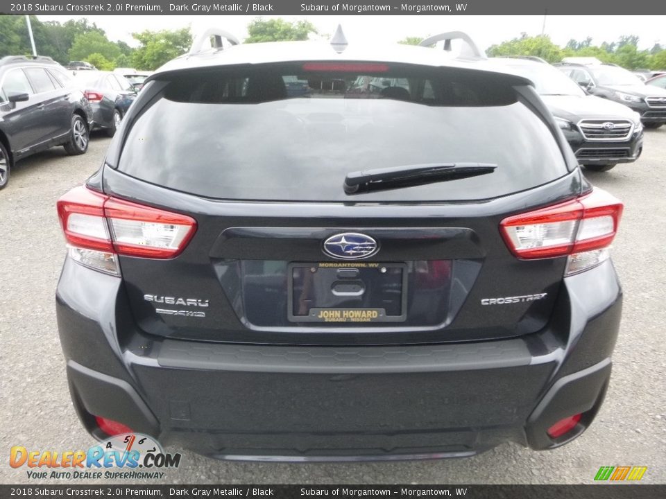2018 Subaru Crosstrek 2.0i Premium Dark Gray Metallic / Black Photo #5