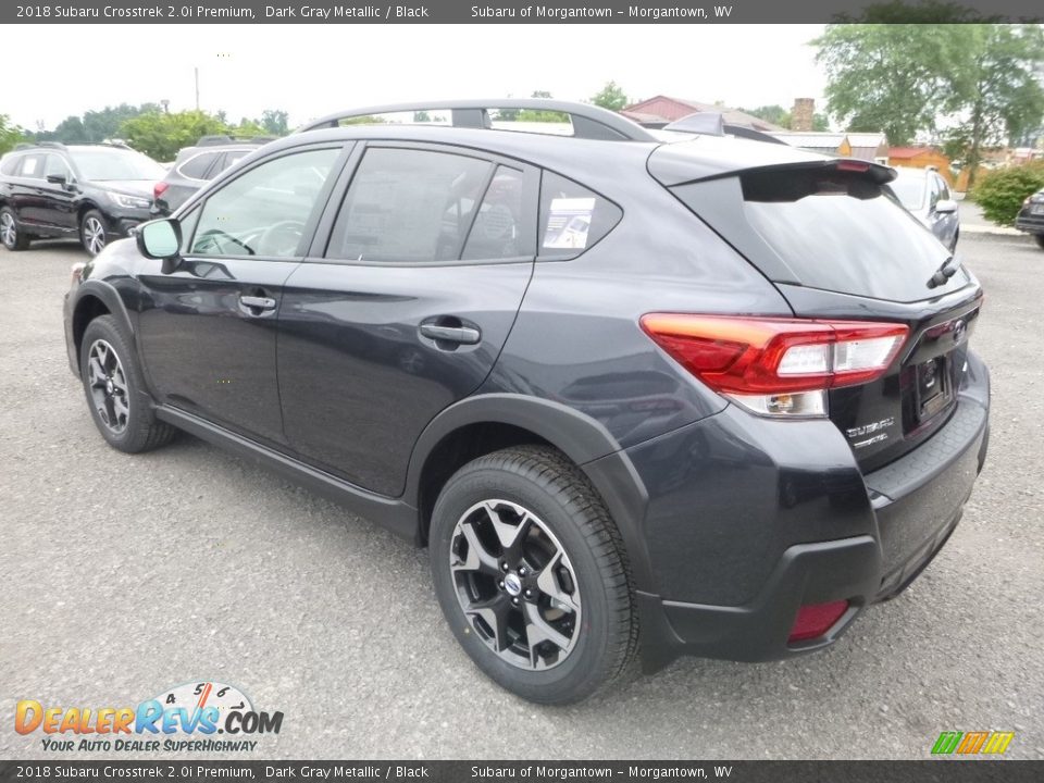 2018 Subaru Crosstrek 2.0i Premium Dark Gray Metallic / Black Photo #6