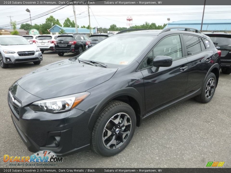 2018 Subaru Crosstrek 2.0i Premium Dark Gray Metallic / Black Photo #8