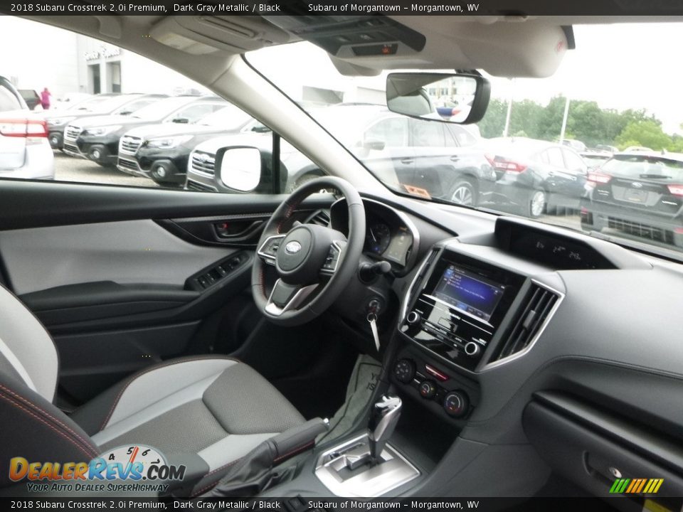 2018 Subaru Crosstrek 2.0i Premium Dark Gray Metallic / Black Photo #12
