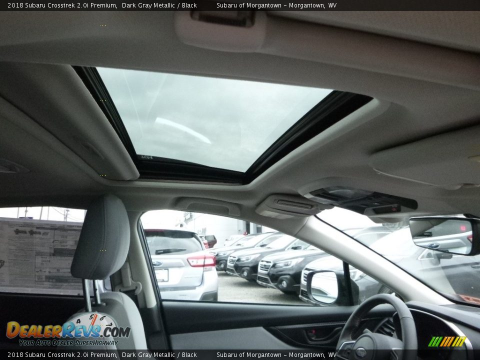 2018 Subaru Crosstrek 2.0i Premium Dark Gray Metallic / Black Photo #13