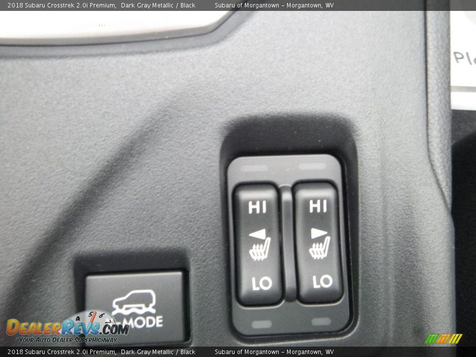 2018 Subaru Crosstrek 2.0i Premium Dark Gray Metallic / Black Photo #18