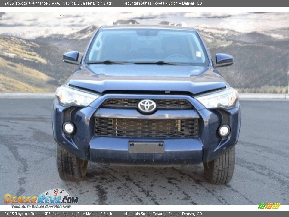 2015 Toyota 4Runner SR5 4x4 Nautical Blue Metallic / Black Photo #2