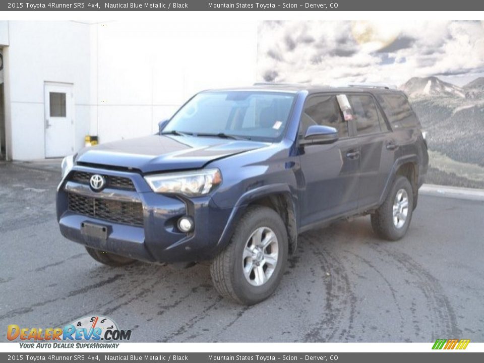 2015 Toyota 4Runner SR5 4x4 Nautical Blue Metallic / Black Photo #3