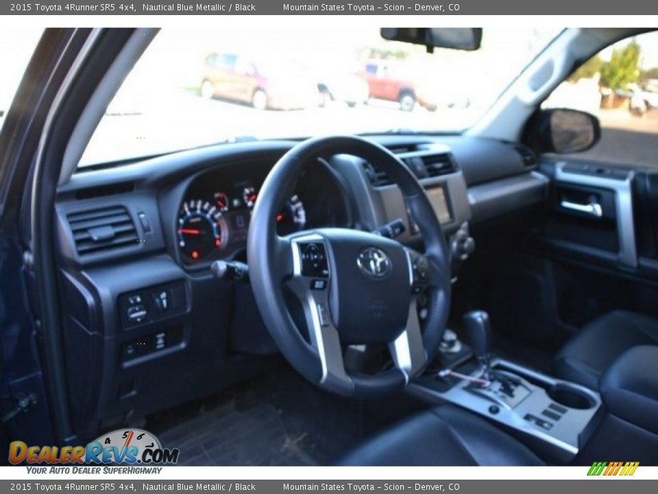 2015 Toyota 4Runner SR5 4x4 Nautical Blue Metallic / Black Photo #10