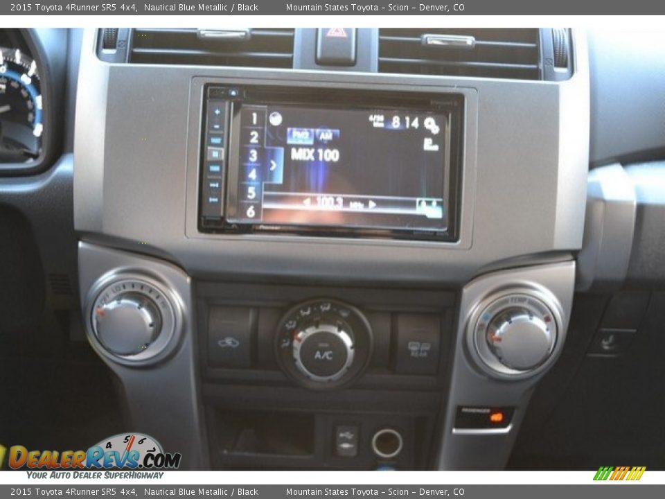 2015 Toyota 4Runner SR5 4x4 Nautical Blue Metallic / Black Photo #11