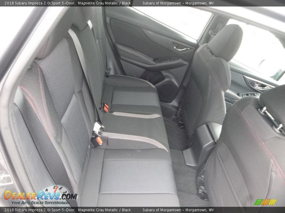 2018 Subaru Impreza 2.0i Sport 5-Door Magnetite Gray Metallic / Black Photo #13