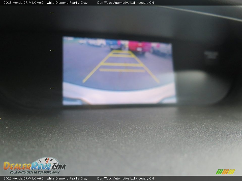 2015 Honda CR-V LX AWD White Diamond Pearl / Gray Photo #3