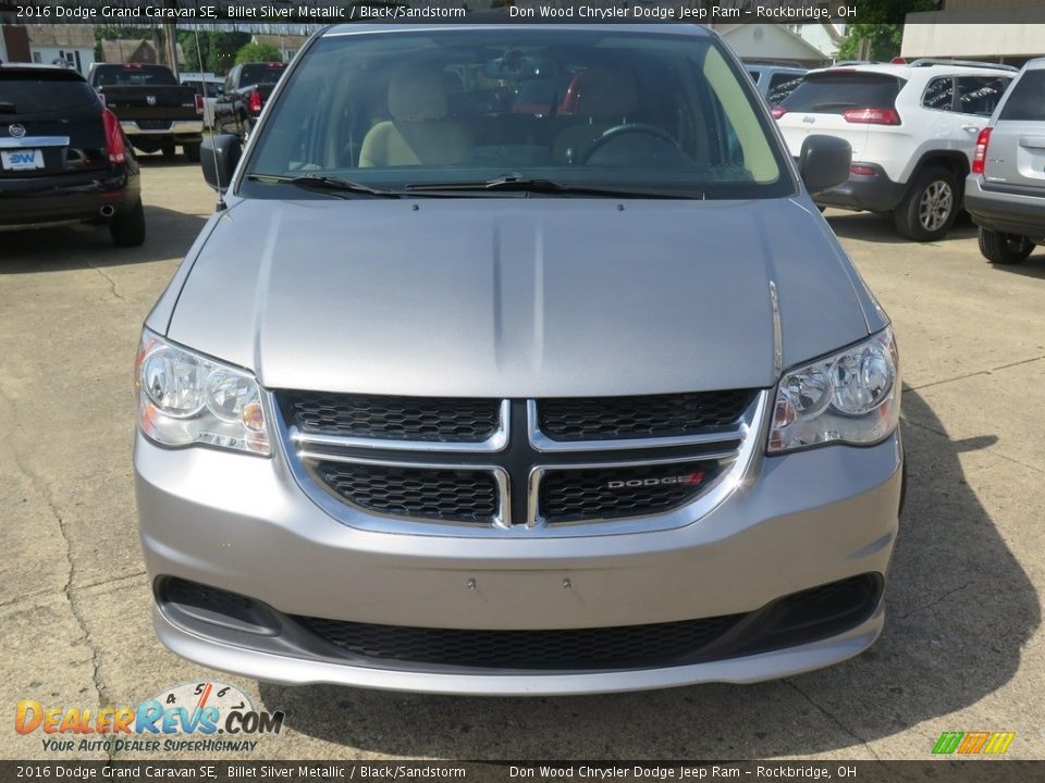2016 Dodge Grand Caravan SE Billet Silver Metallic / Black/Sandstorm Photo #5
