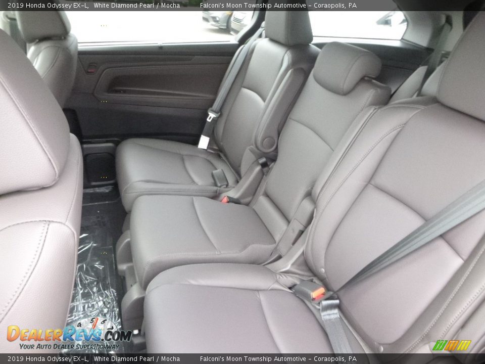 2019 Honda Odyssey EX-L White Diamond Pearl / Mocha Photo #9