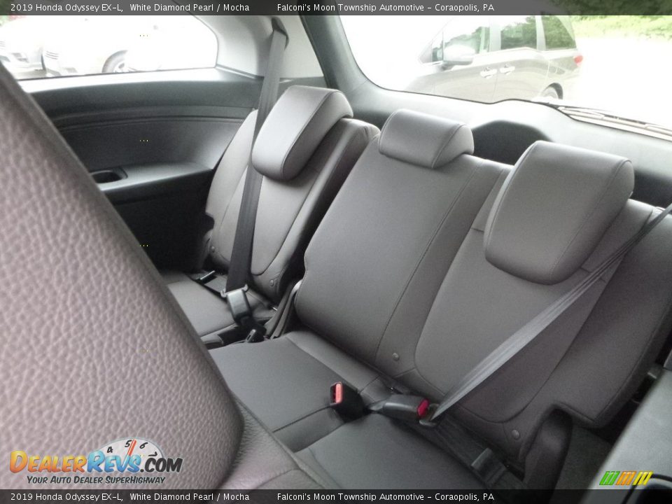 2019 Honda Odyssey EX-L White Diamond Pearl / Mocha Photo #10