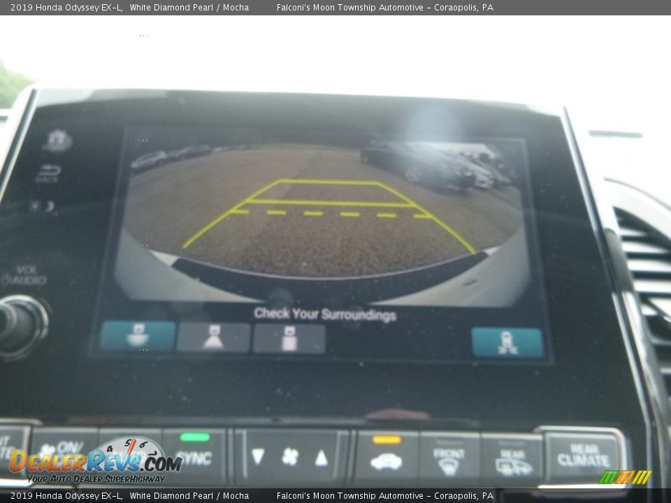 2019 Honda Odyssey EX-L White Diamond Pearl / Mocha Photo #15
