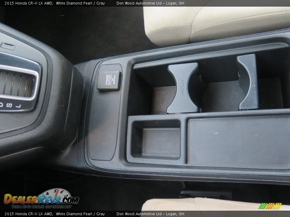 2015 Honda CR-V LX AWD White Diamond Pearl / Gray Photo #20