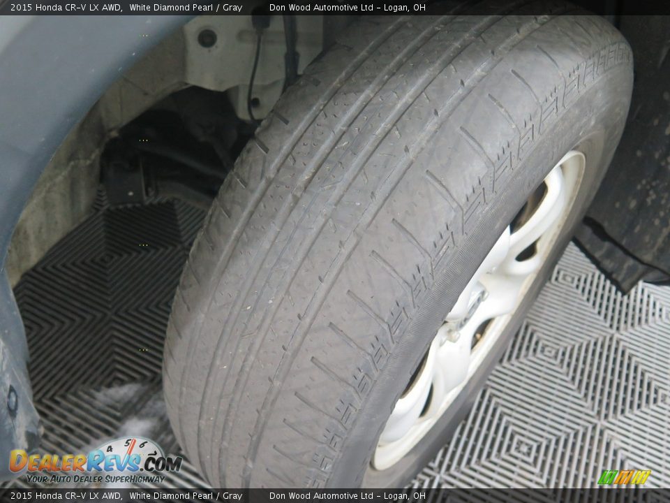 2015 Honda CR-V LX AWD White Diamond Pearl / Gray Photo #21