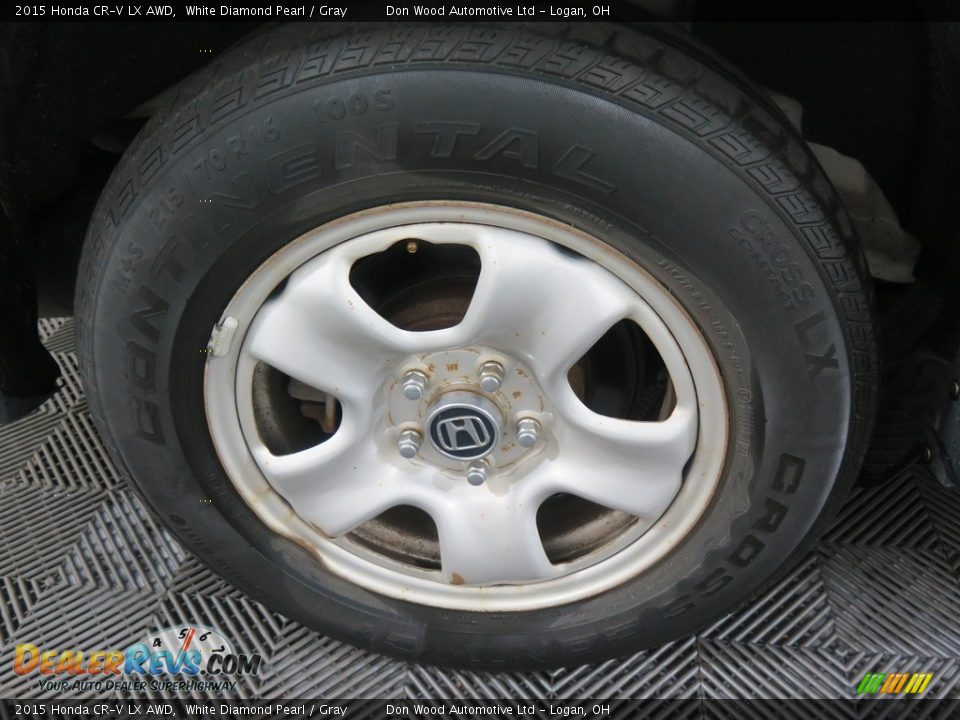 2015 Honda CR-V LX AWD White Diamond Pearl / Gray Photo #23