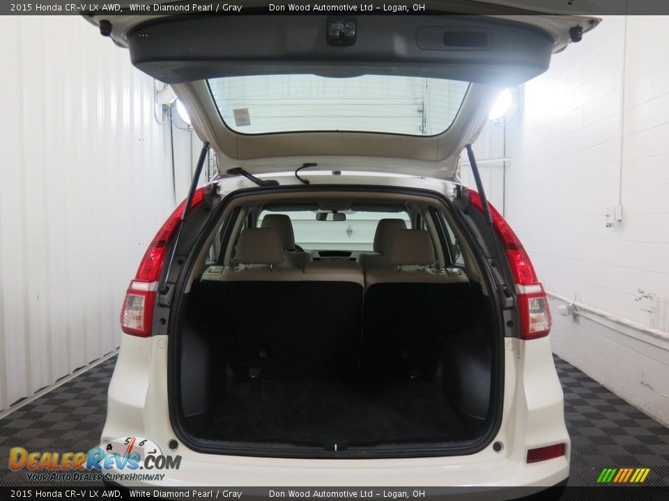 2015 Honda CR-V LX AWD White Diamond Pearl / Gray Photo #26