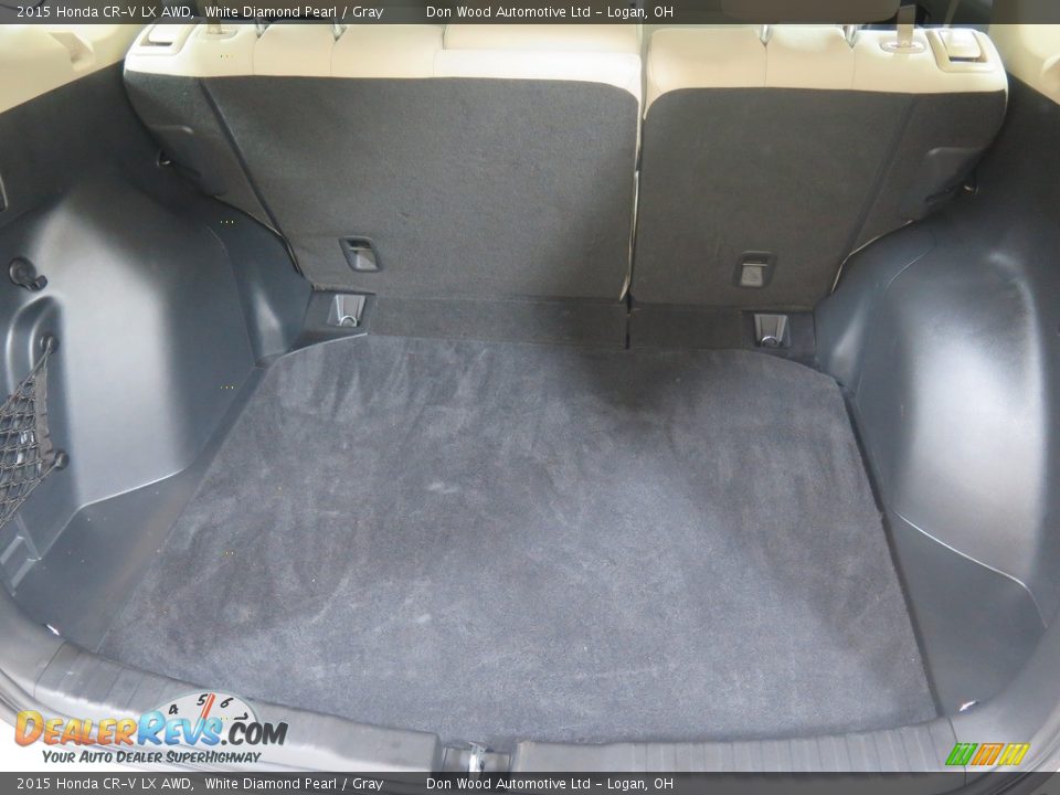 2015 Honda CR-V LX AWD White Diamond Pearl / Gray Photo #27