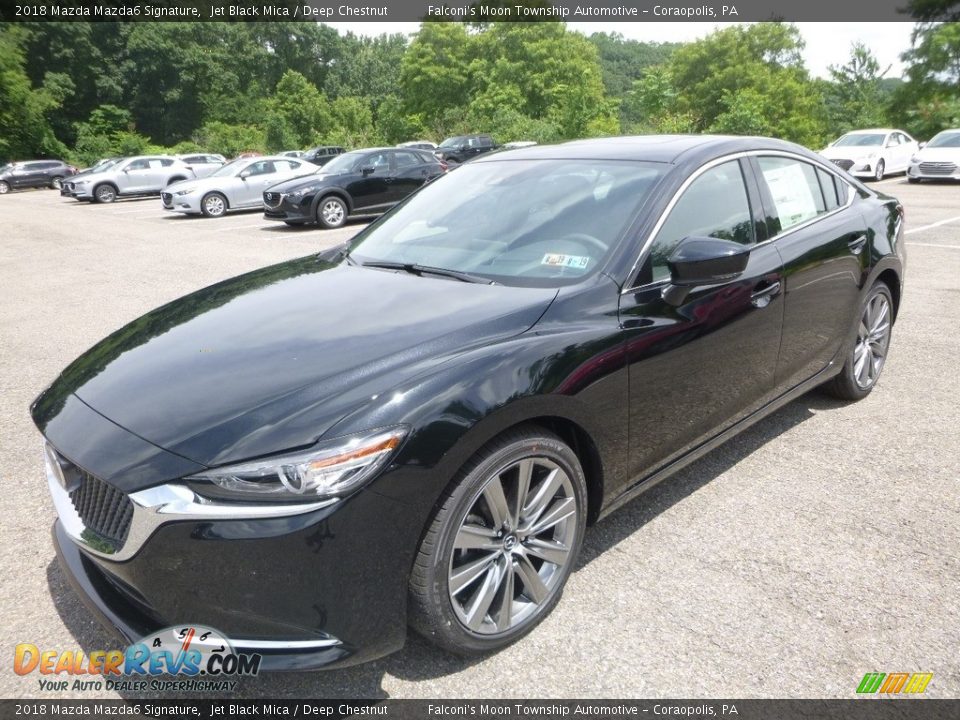 Jet Black Mica 2018 Mazda Mazda6 Signature Photo #5