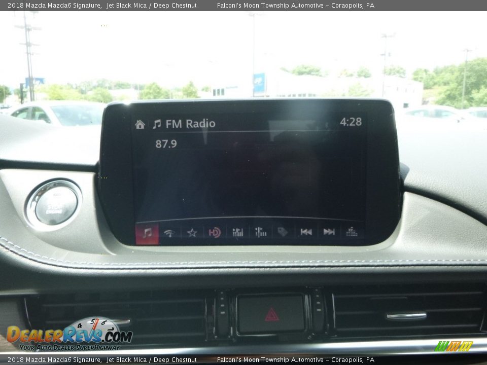 2018 Mazda Mazda6 Signature Jet Black Mica / Deep Chestnut Photo #14