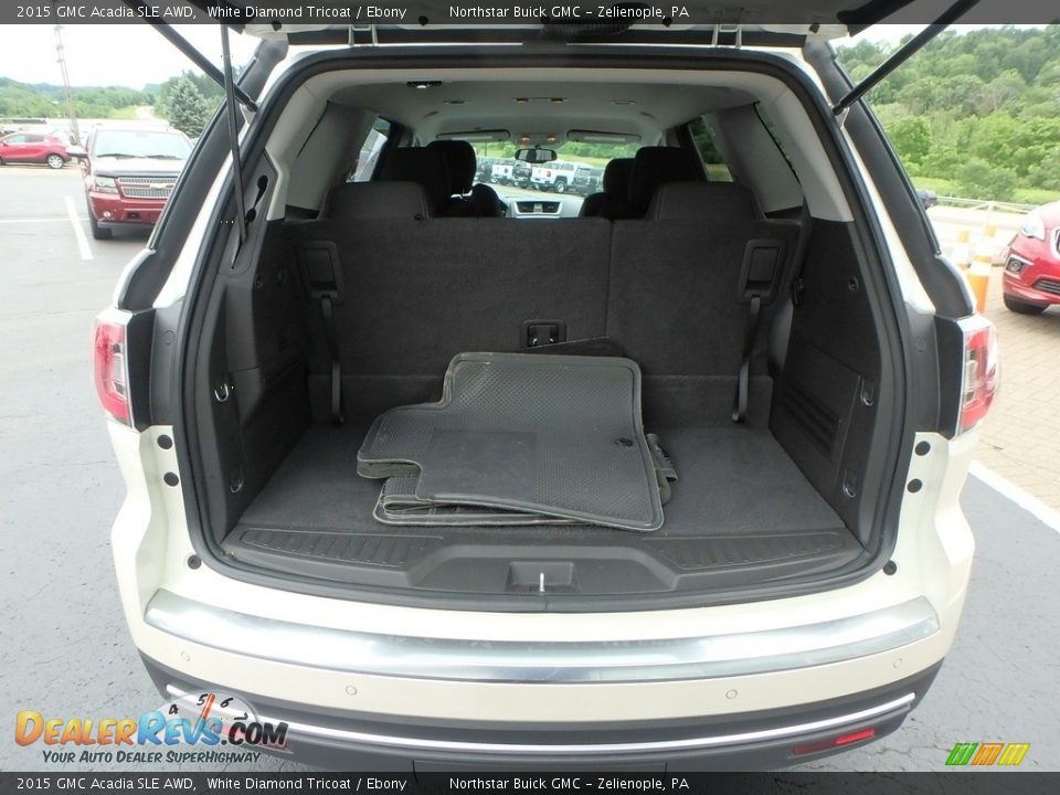 2015 GMC Acadia SLE AWD White Diamond Tricoat / Ebony Photo #11