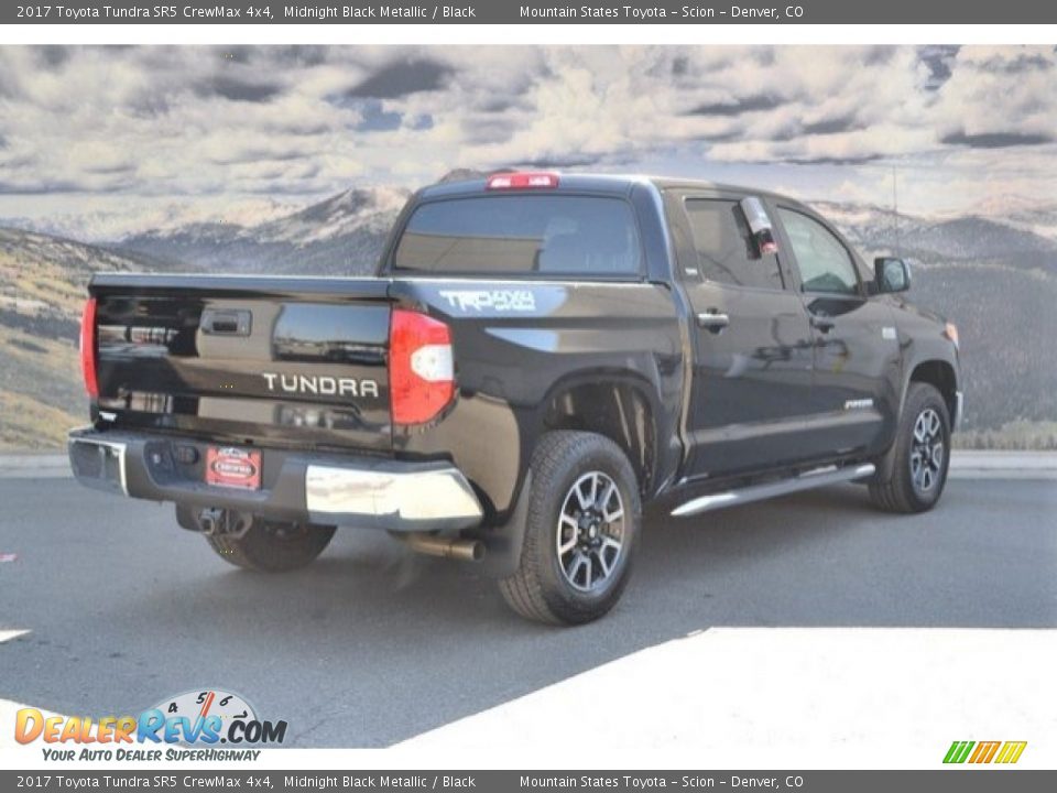 2017 Toyota Tundra SR5 CrewMax 4x4 Midnight Black Metallic / Black Photo #3