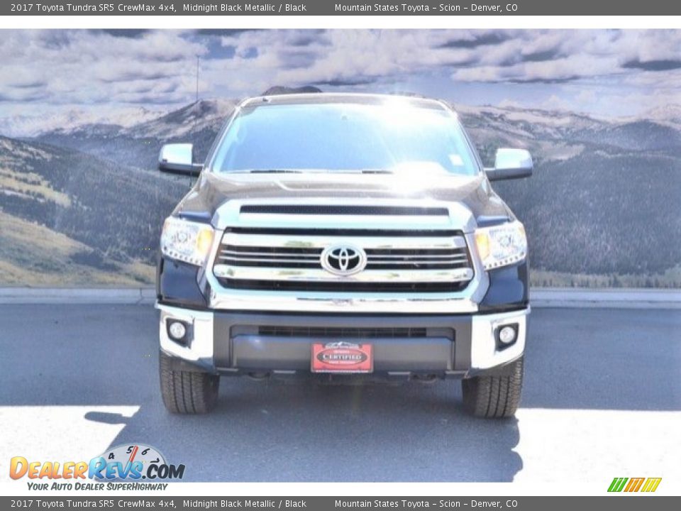 2017 Toyota Tundra SR5 CrewMax 4x4 Midnight Black Metallic / Black Photo #4