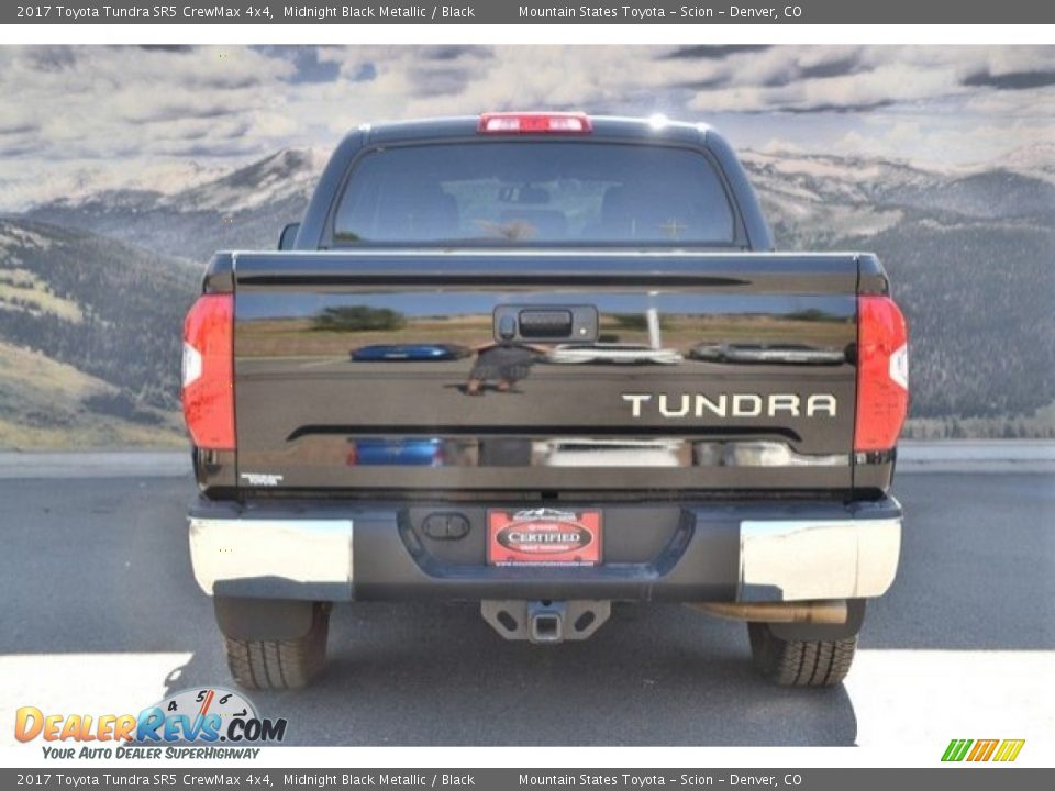 2017 Toyota Tundra SR5 CrewMax 4x4 Midnight Black Metallic / Black Photo #9