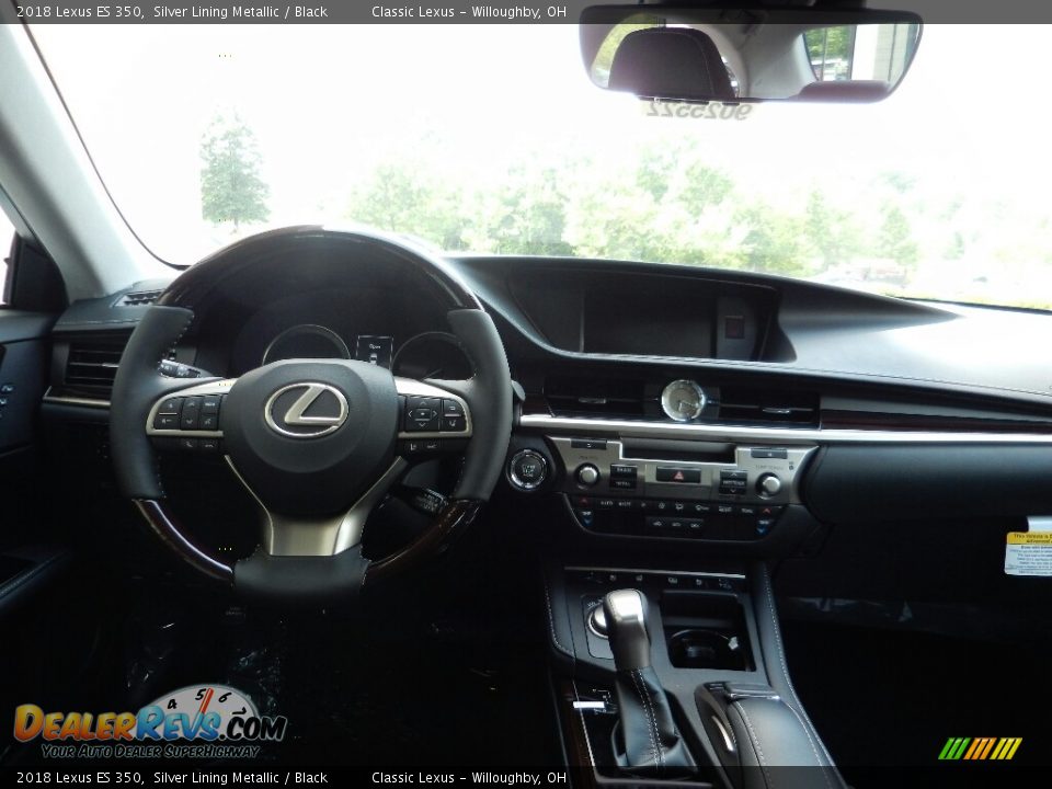 2018 Lexus ES 350 Silver Lining Metallic / Black Photo #4