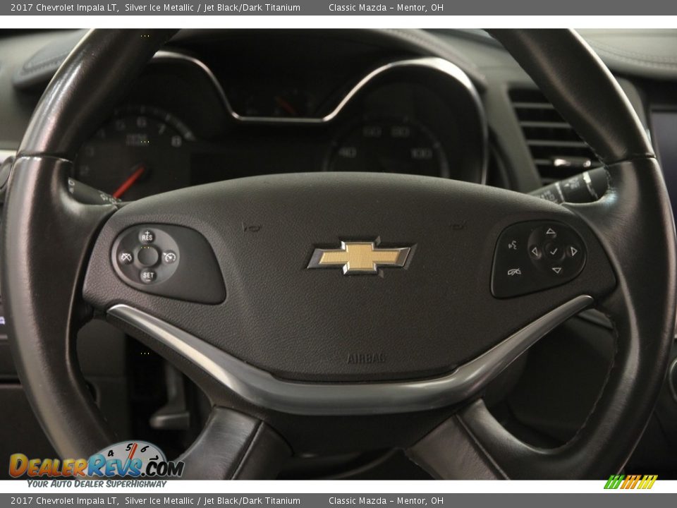2017 Chevrolet Impala LT Silver Ice Metallic / Jet Black/Dark Titanium Photo #6