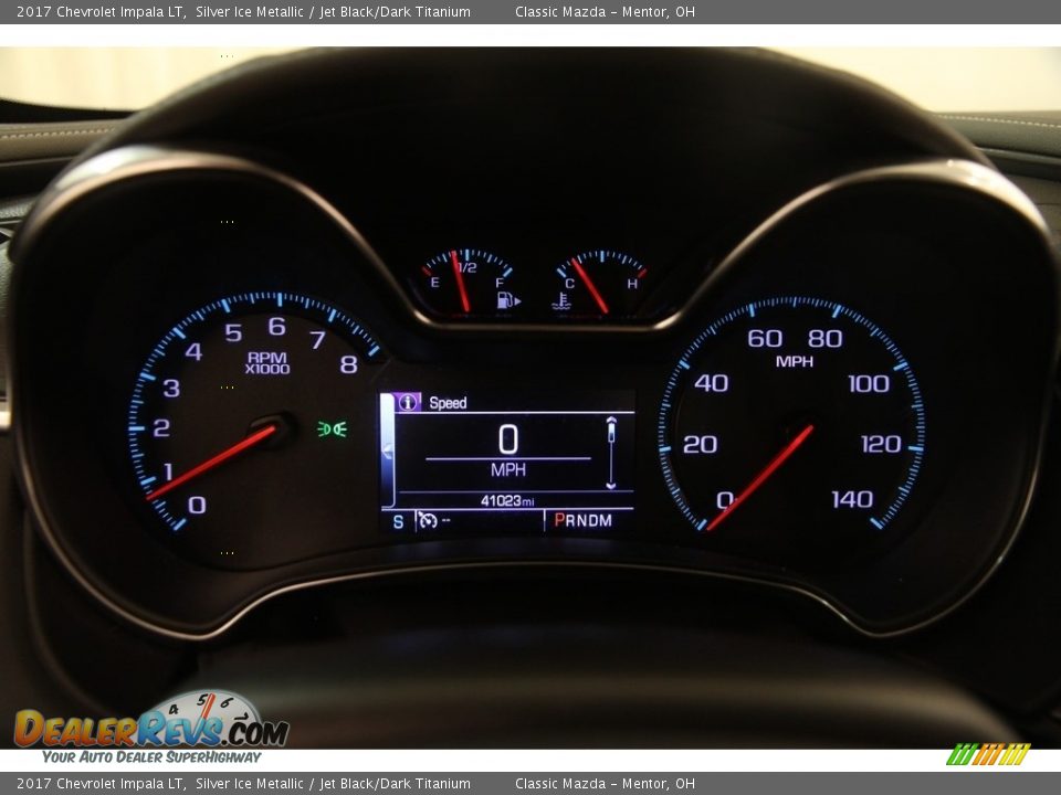 2017 Chevrolet Impala LT Silver Ice Metallic / Jet Black/Dark Titanium Photo #7