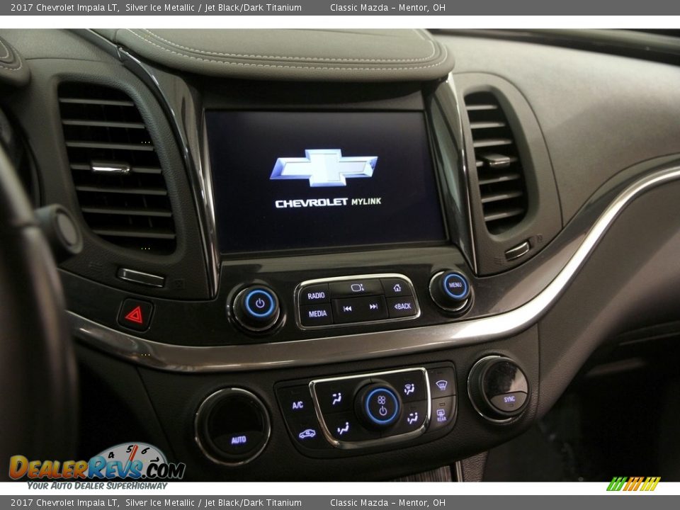 2017 Chevrolet Impala LT Silver Ice Metallic / Jet Black/Dark Titanium Photo #8