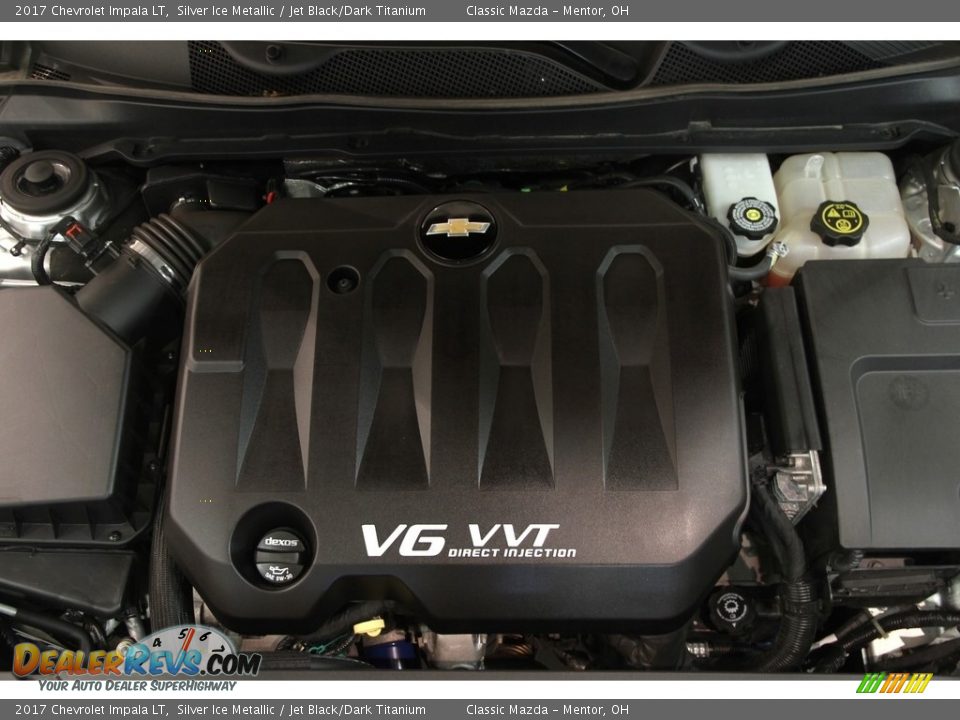 2017 Chevrolet Impala LT Silver Ice Metallic / Jet Black/Dark Titanium Photo #17