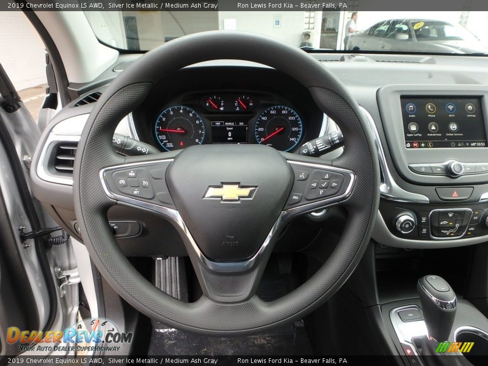 2019 Chevrolet Equinox LS AWD Silver Ice Metallic / Medium Ash Gray Photo #16