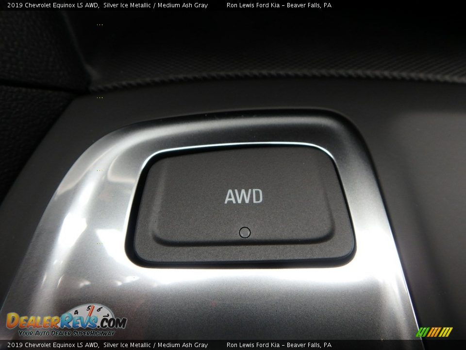 2019 Chevrolet Equinox LS AWD Silver Ice Metallic / Medium Ash Gray Photo #20