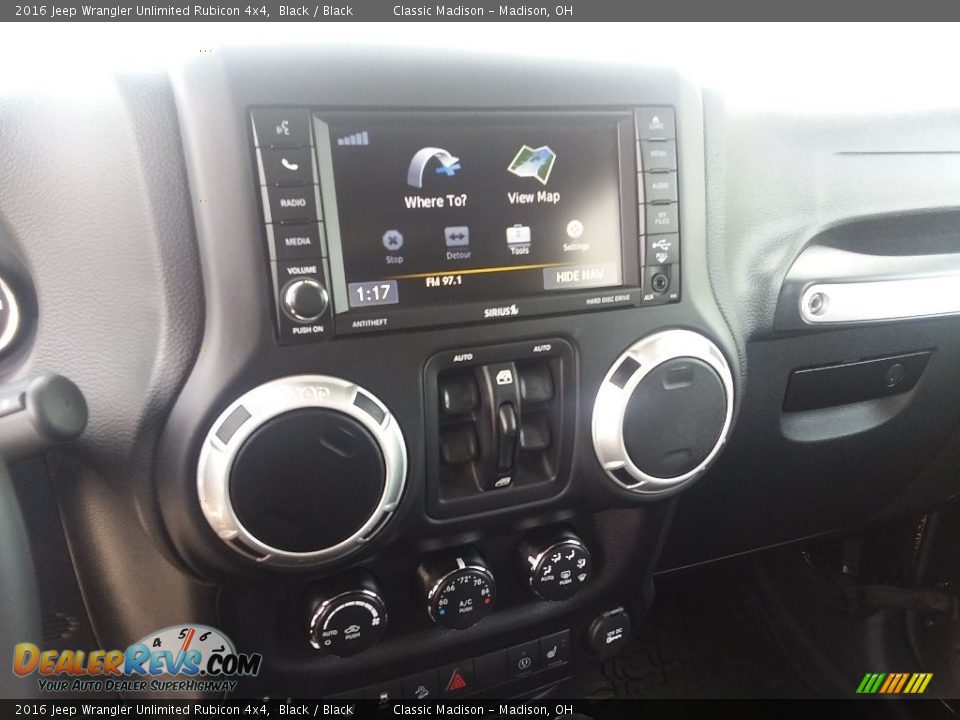 2016 Jeep Wrangler Unlimited Rubicon 4x4 Black / Black Photo #10