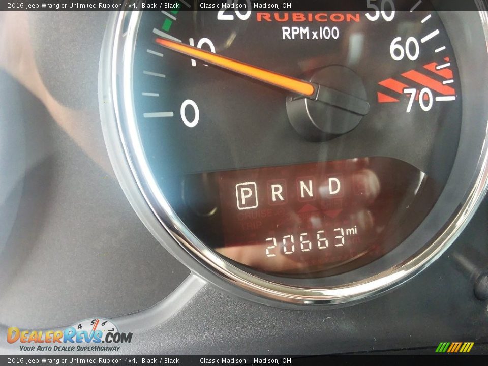 2016 Jeep Wrangler Unlimited Rubicon 4x4 Black / Black Photo #13