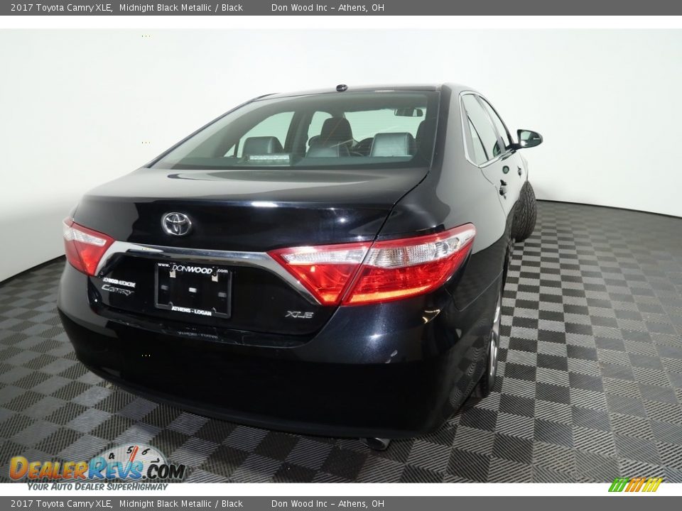 2017 Toyota Camry XLE Midnight Black Metallic / Black Photo #13
