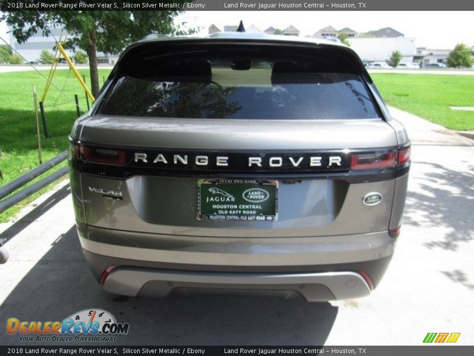 2018 Land Rover Range Rover Velar S Silicon Silver Metallic / Ebony Photo #8