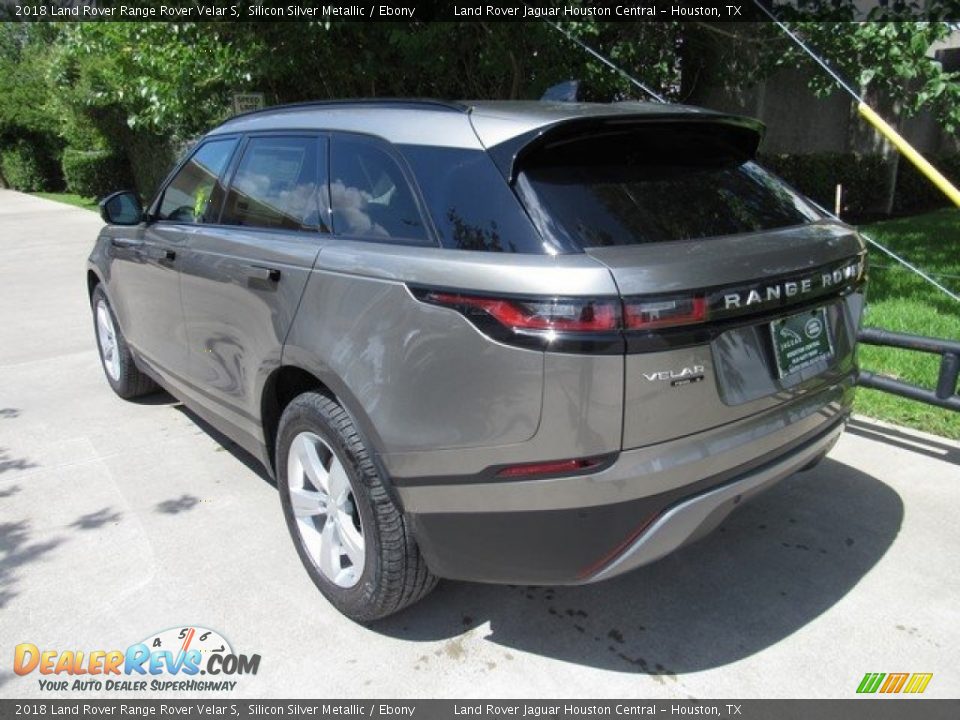 2018 Land Rover Range Rover Velar S Silicon Silver Metallic / Ebony Photo #12