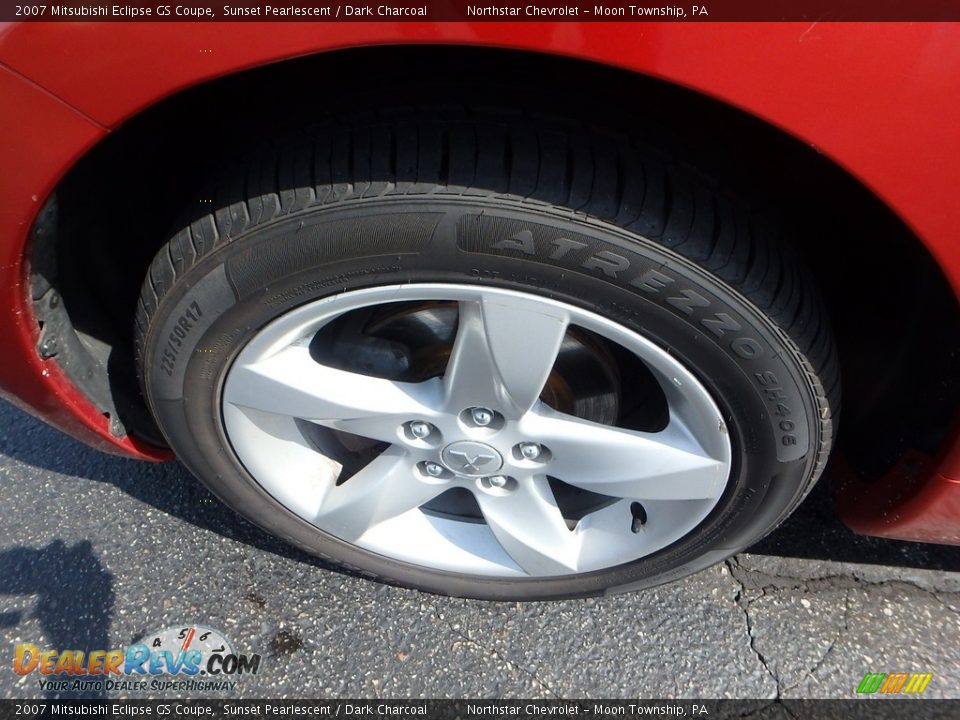 2007 Mitsubishi Eclipse GS Coupe Sunset Pearlescent / Dark Charcoal Photo #3