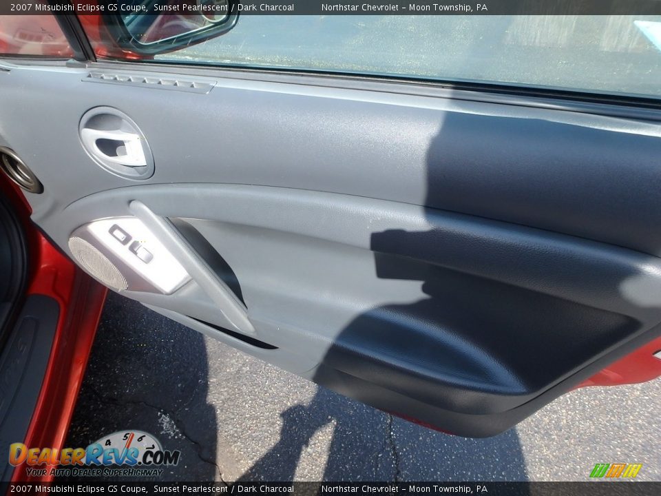 2007 Mitsubishi Eclipse GS Coupe Sunset Pearlescent / Dark Charcoal Photo #20