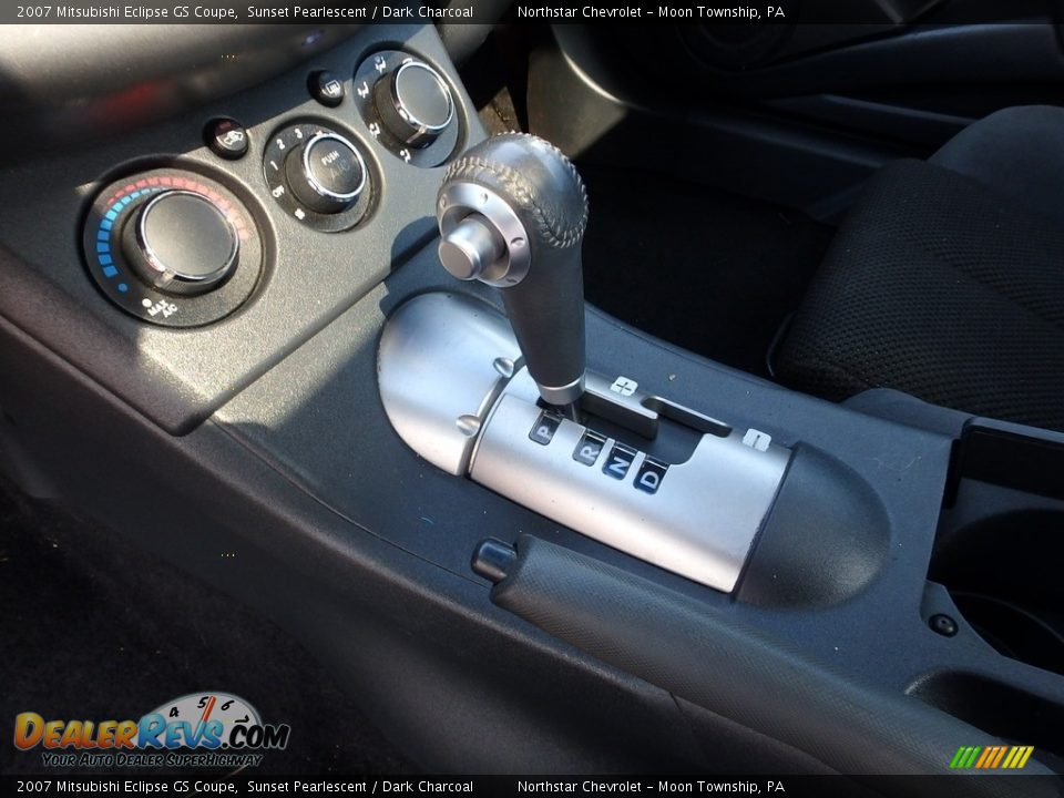 2007 Mitsubishi Eclipse GS Coupe Sunset Pearlescent / Dark Charcoal Photo #26