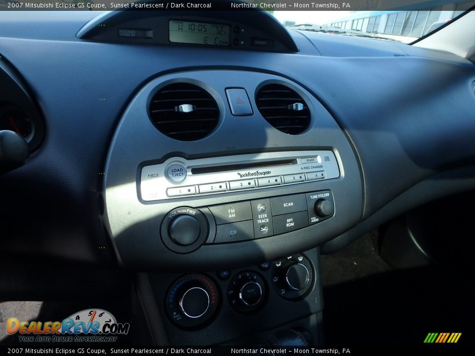2007 Mitsubishi Eclipse GS Coupe Sunset Pearlescent / Dark Charcoal Photo #28
