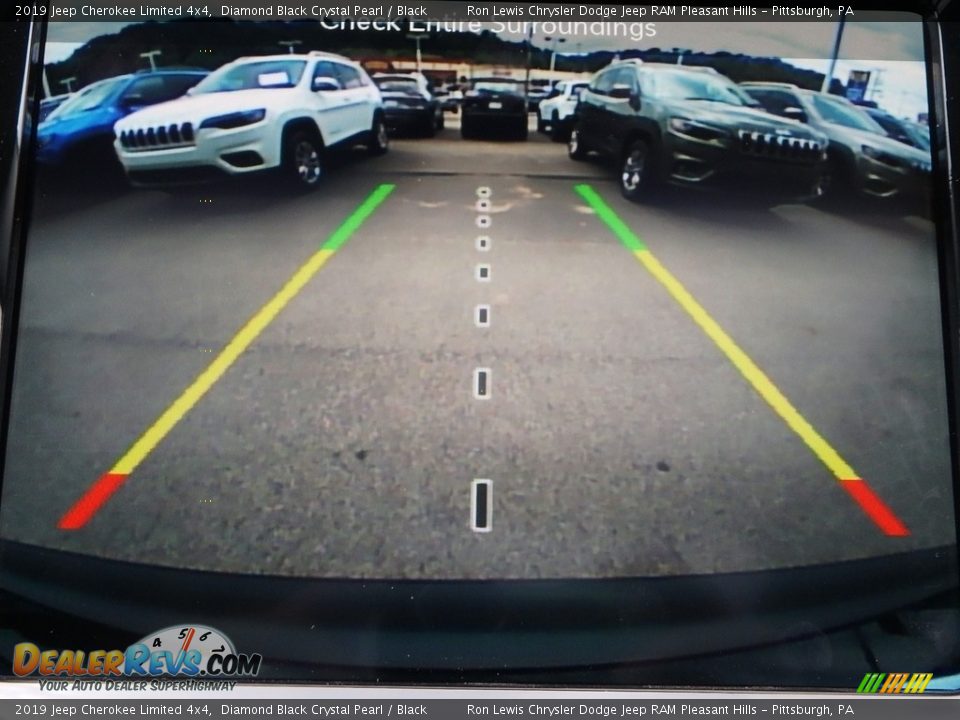 2019 Jeep Cherokee Limited 4x4 Diamond Black Crystal Pearl / Black Photo #18
