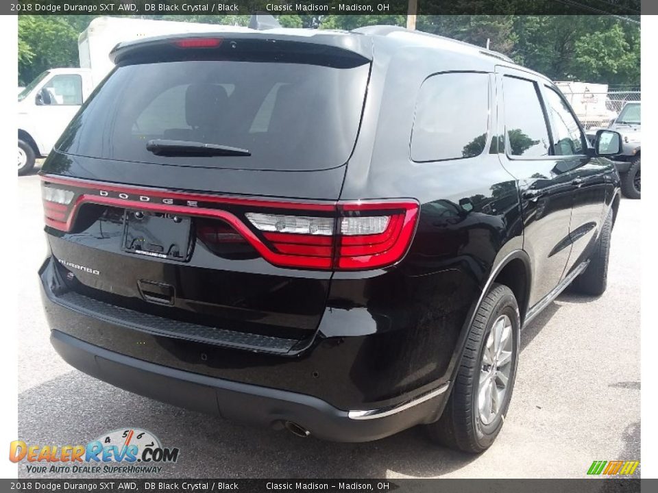 2018 Dodge Durango SXT AWD DB Black Crystal / Black Photo #2