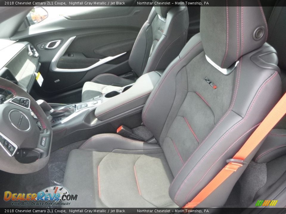 Front Seat of 2018 Chevrolet Camaro ZL1 Coupe Photo #15